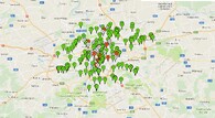 mapa carsharing praha