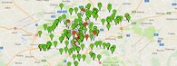 mapa carsharing praha
