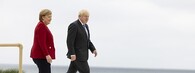 Angela Merkelová a Boris Johnson 