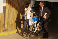 Zakončení soutěže "Na kole do práce"