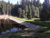 Vodní nádrž Vrchní na Telčsku