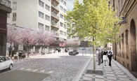 Vítězný soutěžní návrh ulice Františka Křížka