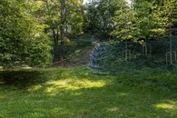 Kamenná kaskáda pro odvod srážkové vody 