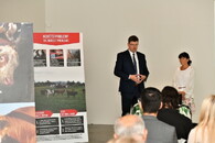 JUDr. Jiří Pospíšil, předseda správní rady Musea Kampa - Mezinárodní den STOP přepravě živých zvířat 