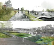 Vítězný návrh soutěže Skanska: Bridging Prague Award