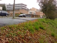 eroze trávníku po sekačce