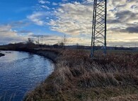 Sloup u řeky Bečvy