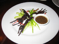 Tarantule na talíři