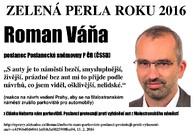 Roman Váňa - Zelená perla 2016