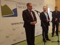Richard Brabec a Jan Szyszko, ministři životního prostředí Česka a Polska