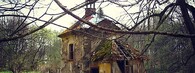 kostel v zaniklé obci Vyškovice