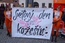 Demonstrace na Světový den bez kožešin