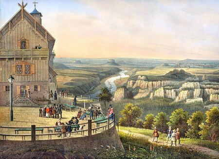 Kaňon Labe - inspirace romantických malířů a kolébka evropské turistiky.