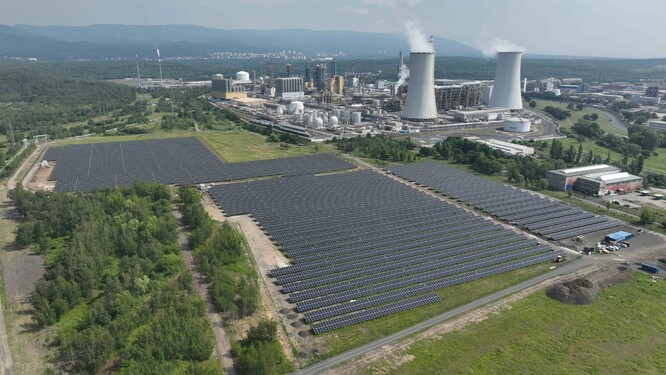 FVE Záluží u Litvínova.