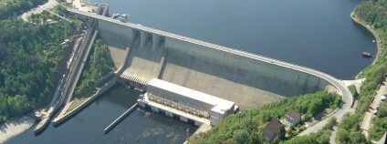 Vodní dílo a elektrárna Orlík Foto: ČEZ