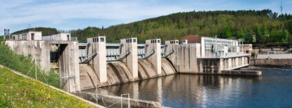 Vodní dílo a elektrárna Kamýk Foto: ČEZ