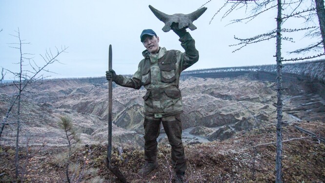 Tající permafrost, to je zvuk klimatické změny.