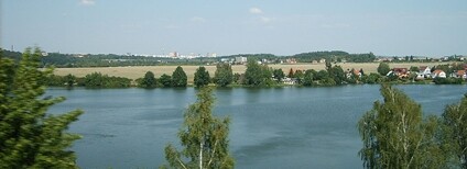 Nádrž České údolí u Plzně Foto: Ondřej Koníček Wikimedia Commons