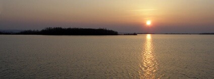 Nové mlýny při západu slunce Foto: Daniel Baránek Wikimedia Commons