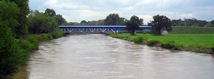 Most přes Odru Foto: Olos88 Wikimeda Commons