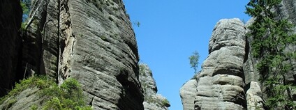 Teplické skály Foto: Marie Čcheidzeová Wikimedia Commons