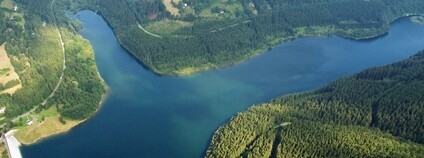 Vodní dílo Morávka Foto: Serych Wikimedia Commons