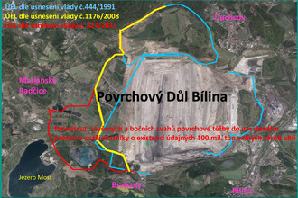 První a druhé prolomení limitů těžby.