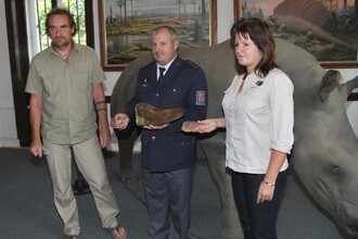 ZOO Dvůr Králové předala Celní správě a České inspekci životního prostředí vzorky rohoviny z nosorožců.