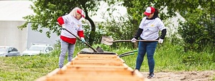 Komunitní zahrada Velký háj v Krči Foto: PPG Kokoza