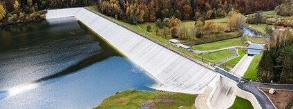 Nádrž Morávka prošla po rekonstrukci úspěšně kolaudací Foto: Povodí Odry