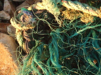 Největším zdrojem plastových mikročástic jsou staré rybářské sítě a lana.