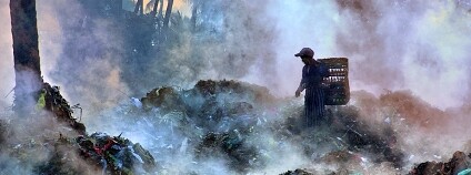 Skládka odpadů v Barmě Foto: United Nations Development Programme Flickr