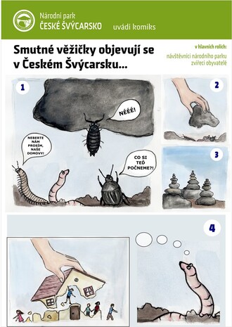 Na nevhodné chování upozorňuje nově komiks.
