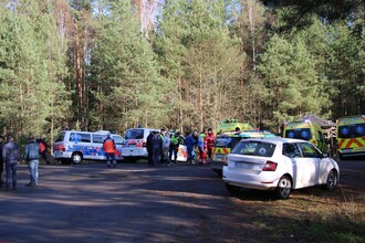 Únik škodlivin v Hamru na Jezeře .