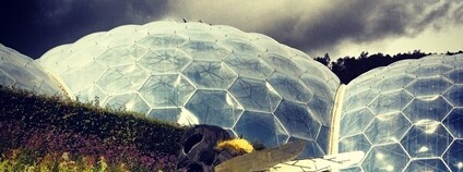 Botanický park Eden v Cornwallu Foto: UniversityBlogSpot Flickr