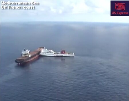 Deset dní po srážce kyperské kontejnerové lodi a tuniského trajektu ve Středozemním moři nedaleko Korsiky znečistilo jihofrancouzské pobřeží uniklé palivo.