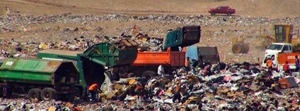 Skládka v chilském Alto Hospicio Foto: Fotos TVN Flickr