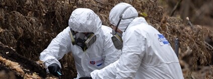 Arnika mapuje ekologické zátěže ve válkou postižené Dněpropetrovské oblasti Foto: Majda Slámová Arnika