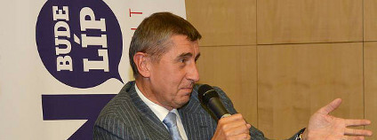 Andrej Babiš na předvolební debatě hnutí ANO. Foto: Hnutí ANO