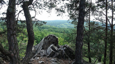 Výrazný růst počtu turistů všech věkových kategorií oproti předchozím letům registrovaly o minulém víkendu hlavní vstupní brány do Brd ze strany Plzeňského kraje, tedy Strašice a Spálené Poříčí. Ilustrační snímek.