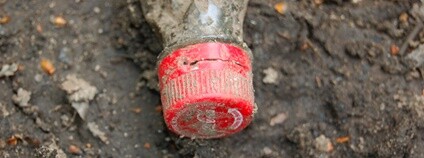 Vyhozená lahev Coca-coly Foto: papanooms Flickr.com