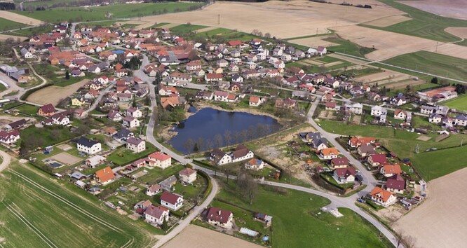 V Nové Vsi u Nového Města na Moravě žije 650 lidí. / Ilustrační foto