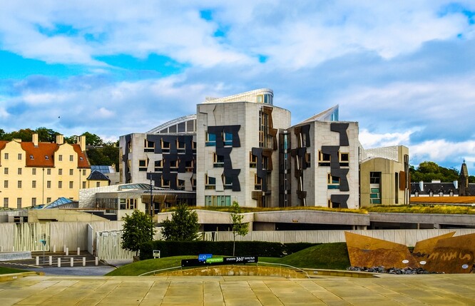 Skotský parlament, Edinburgh.