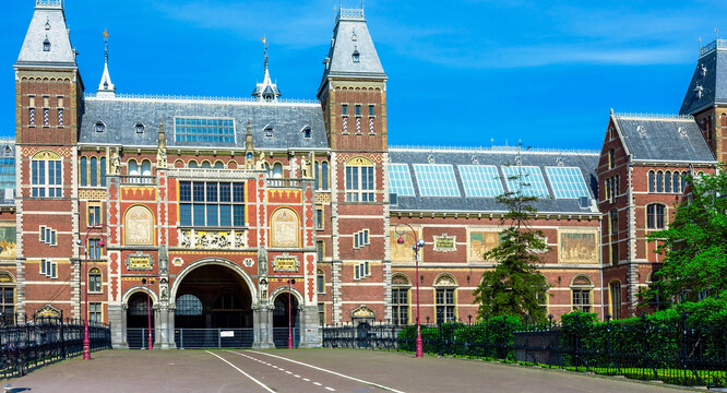 Rijksmuseum v Amsterdamu.