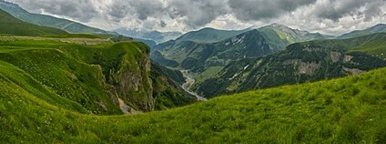 Oblast Aragvi v Gruzii Foto: Depositphotos