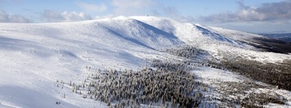 Zima v Krkonoších Foto: Depositphotos