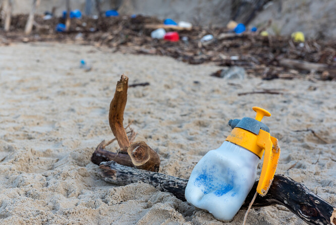 Téměř 80 procent celkového množství tvořily plasty v různé podobě. Nejčastěji šlo o uzávěry od lahví, následovaly obaly od potravin a sladkostí nebo sáčky, různé plastové úlomky a více než 10.000 plastových brček nebo míchátek na nápoje.