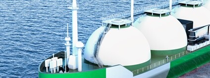 Nigerijský tanker s plynem na moři Foto: Depositphotos