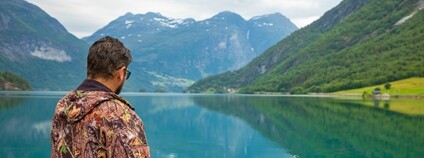 Rybář v Norsku Foto: Depositphotos