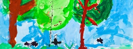 Dětský obrázek lesa Foto: Depositphotos